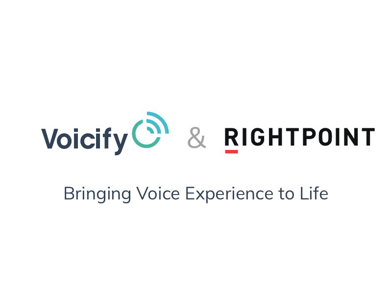 Rightpoint and Voicify Announce Partnership